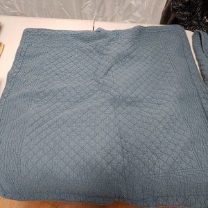 Large square Quilted pillow shams 29 X 29